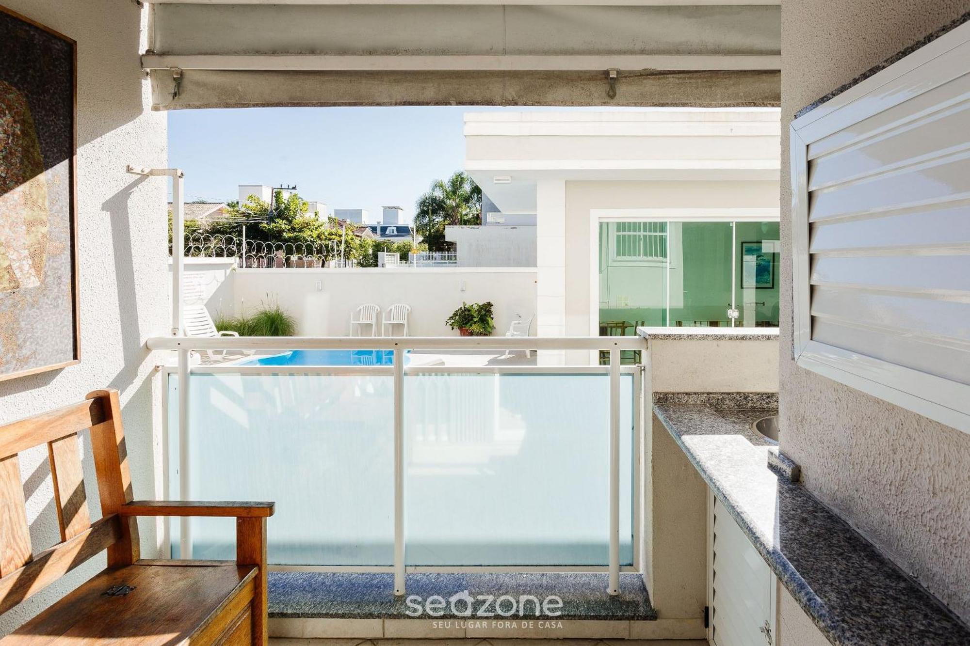 Appartement Apto férias em família perto mar Jurerê CHR101 à Florianópolis Extérieur photo